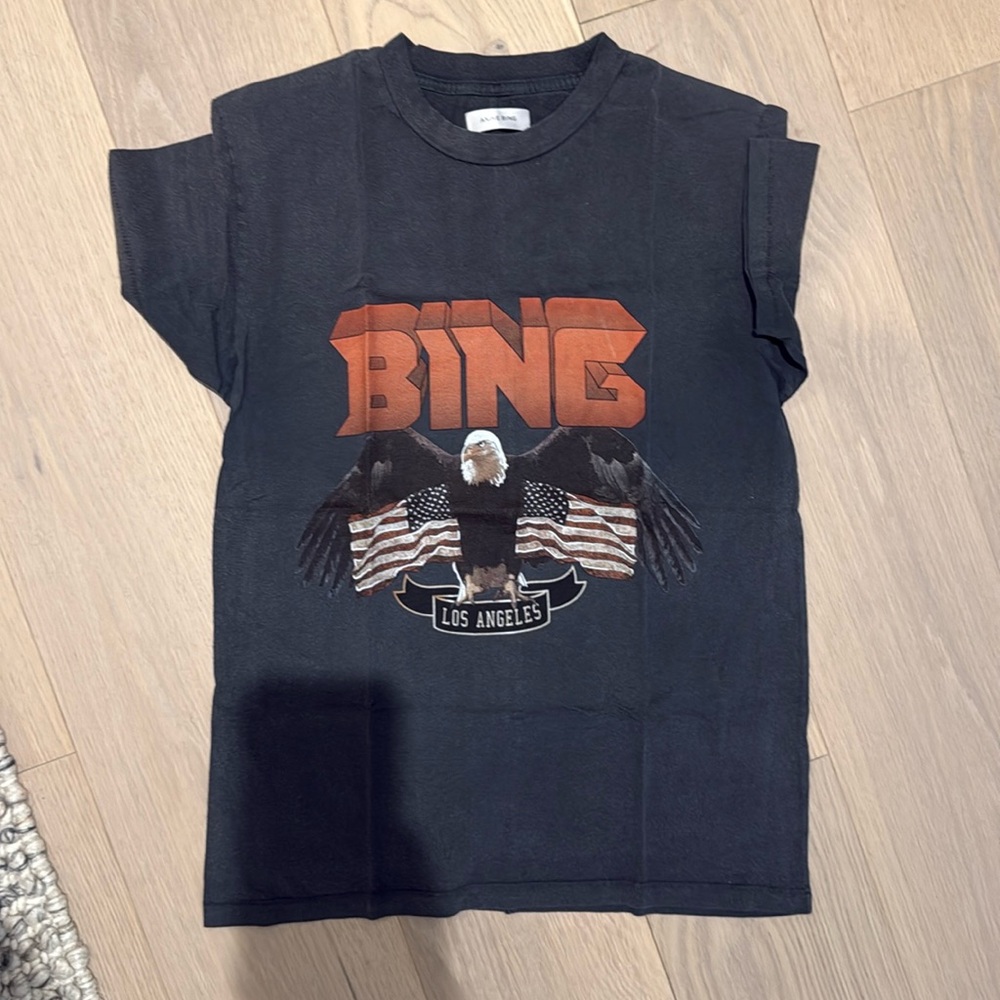 Anine Bing vintage eagle tee size xs perfect condition